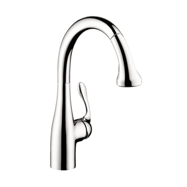 hansgrohe Allegro E Gourmet HighArc Kitchen Faucet, 2-Spray Pull-Down, 1.75 GPM in Chrome