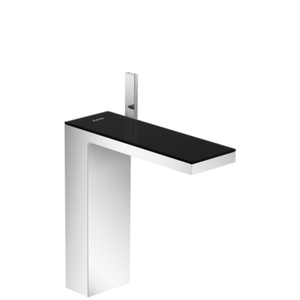 AXOR MyEdition Single-Hole Faucet 230, 1.2 GPM in Chrome / Black Glass