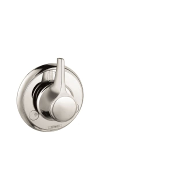 hansgrohe Ecostat Classic Diverter Trim Trio/Quattro in Polished Nickel