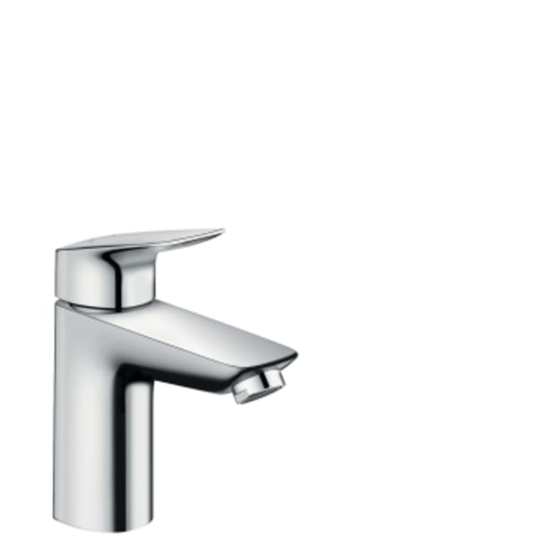 hansgrohe Logis Single-Hole Faucet 100 with Pop-Up Drain, 1.2 GPM in Chrome