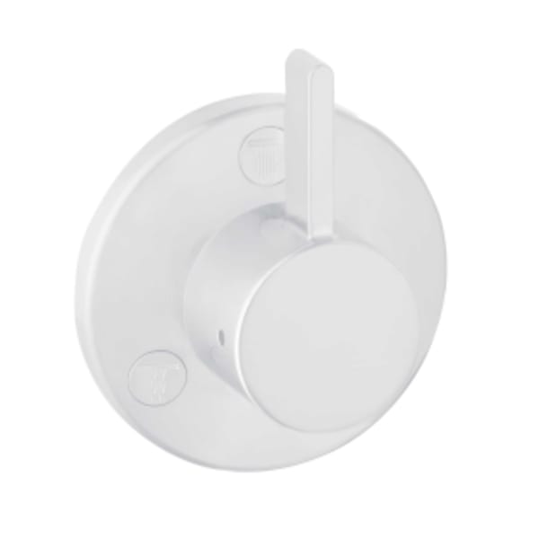 hansgrohe Ecostat Diverter Trim S Trio/Quattro in Matte White