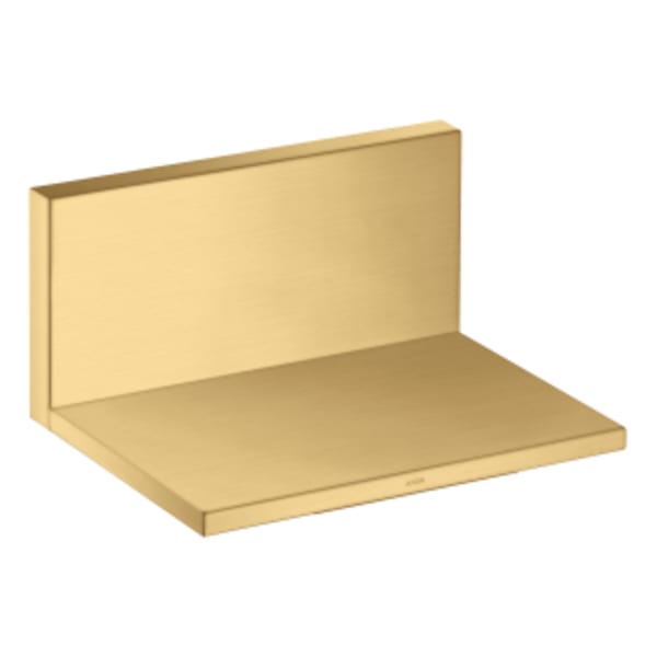 AXOR ShowerSolutions Tub Spout Trim 10" x 5" in Brushed Gold Optic