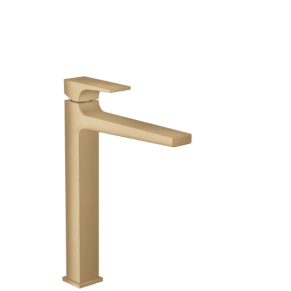 hansgrohe Metropol Single-Hole Faucet 260 with Lever Handle, 1.2 GPM in Brushed Bronze