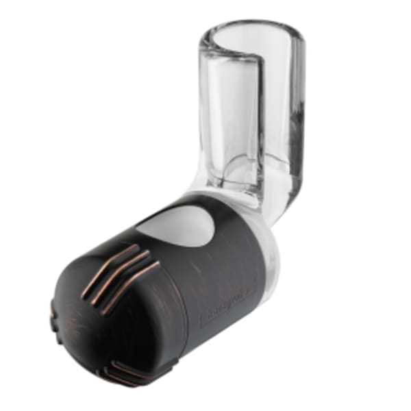 hansgrohe Unica Wallbar E Slider in Rubbed Bronze