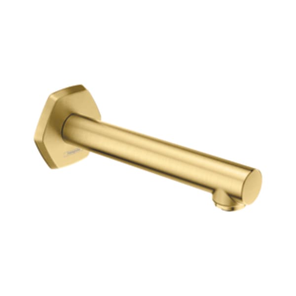 hansgrohe Locarno Tub Spout in Brushed Gold Optic