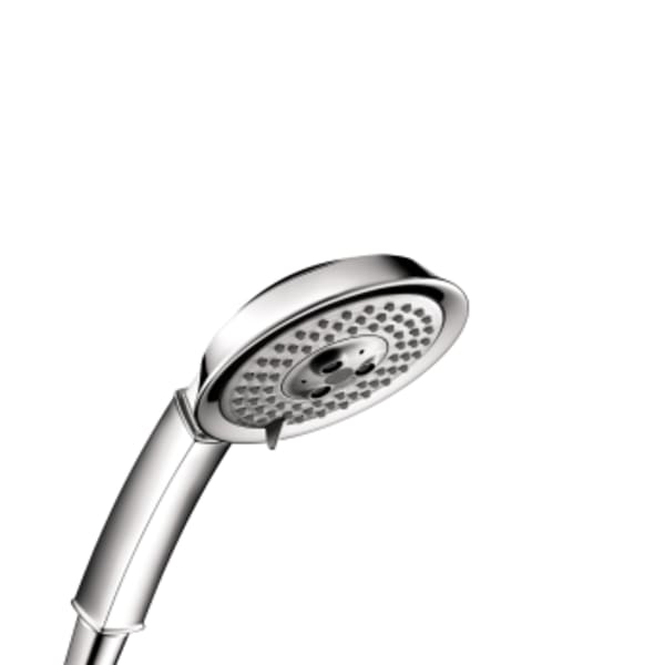 hansgrohe Raindance Classic Handshower 100 3-Jet, 2.5 GPM in Chrome