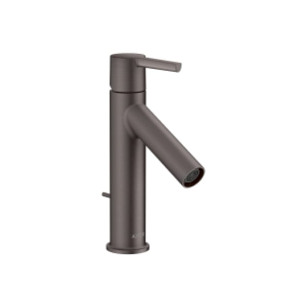 AXOR Starck Single-Hole Faucet 100 with Pop-Up Drain, 1.2 GPM in Brushed Black Chrome