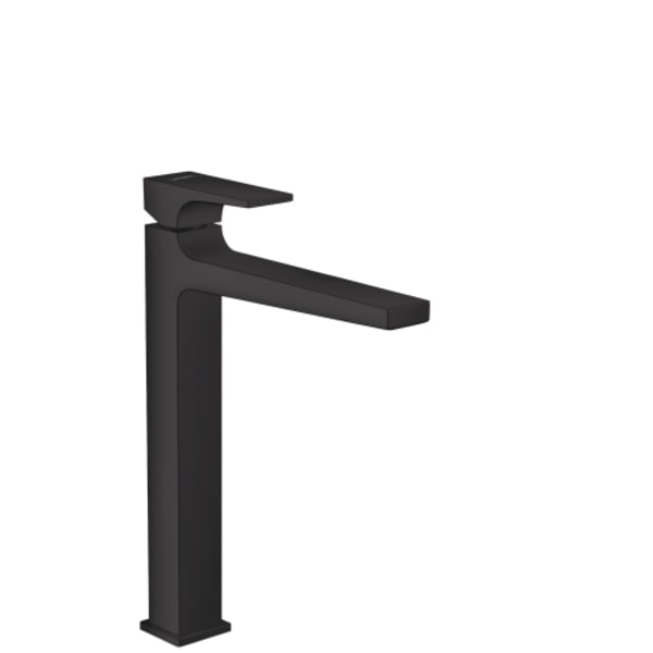 hansgrohe Metropol Single-Hole Faucet 260 with Lever Handle, 1.2 GPM in Matte Black