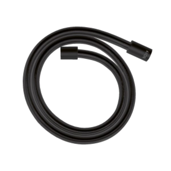 AXOR ShowerSolutions Techniflex Hose with Cylindrical Nut, 49" in Matte Black