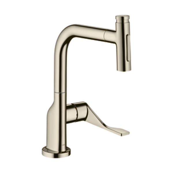 AXOR Citterio Kitchen Faucet Select 2-Spray Pull-Out, 1.75 GPM in Polished Nickel