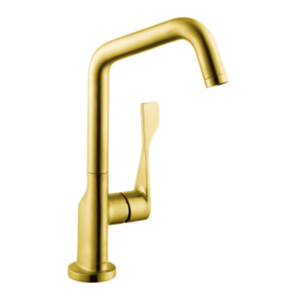 AXOR Citterio Kitchen Faucet 1-Spray, 1.5 GPM in Brushed Gold Optic