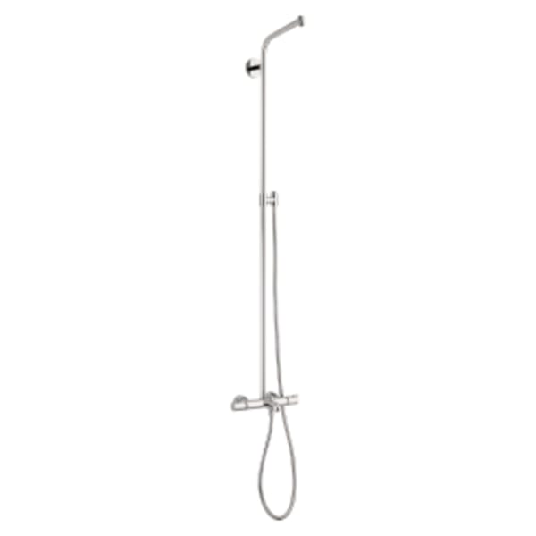 hansgrohe Crometta Showerpipe with Tub Filler without Shower Components in Chrome