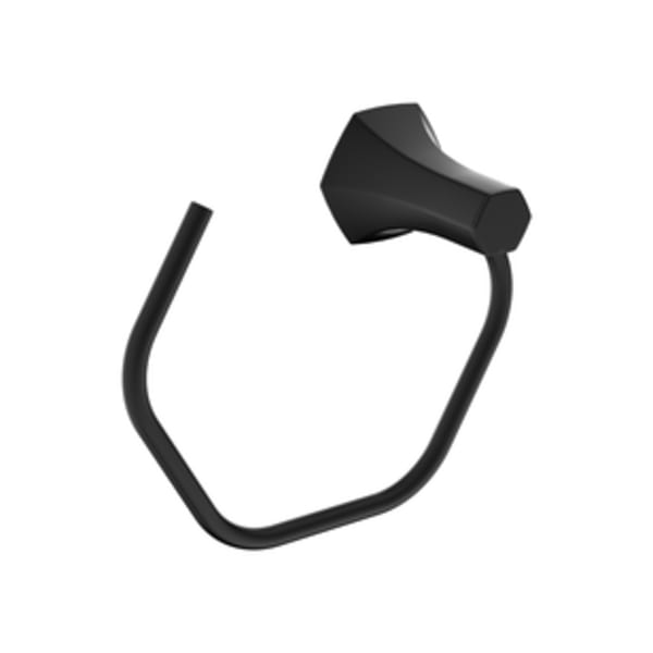 hansgrohe Locarno Towel Ring in Matte Black
