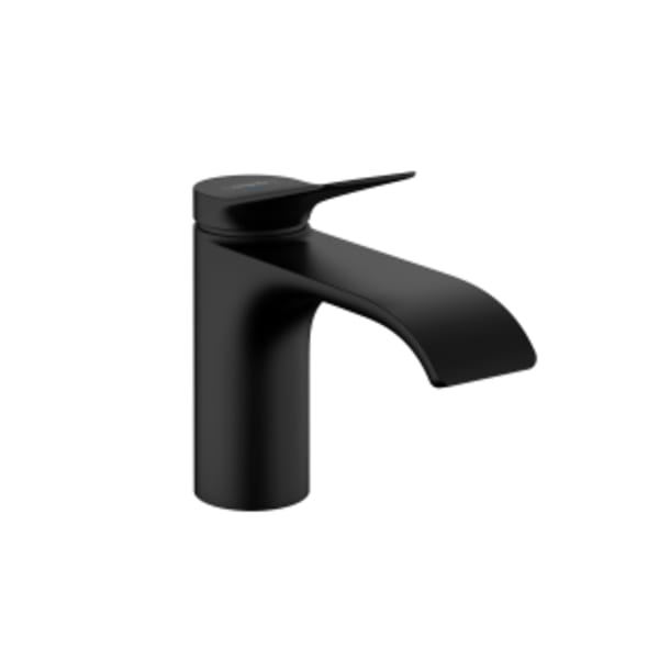 hansgrohe Vivenis Single-hole Faucet 80 with Pop--Up Drain, 1.2 GPM in Matte Black