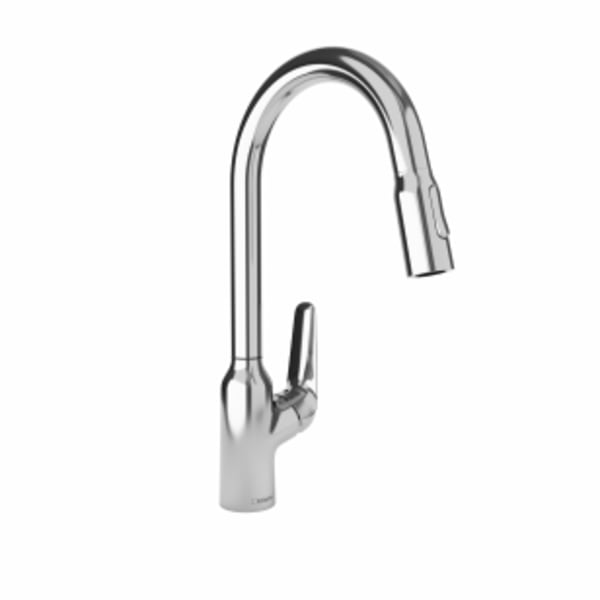 hansgrohe Focus N HighArc Kitchen Faucet, 2-Spray Pull-Down, 1.75 GPM in Chrome