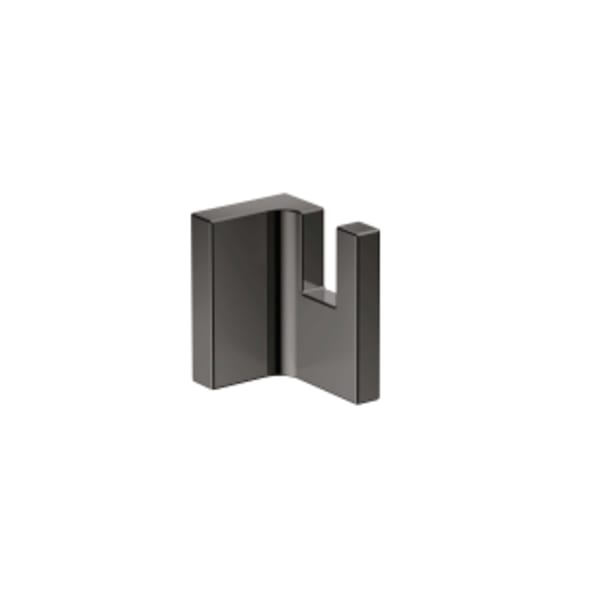 AXOR Universal Rectangular Towel Hook in Polished Black Chrome
