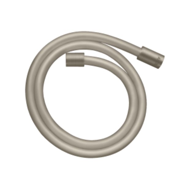AXOR ShowerSolutions Techniflex Hose with Cylindrical Nut, 63" in Brushed Nickel