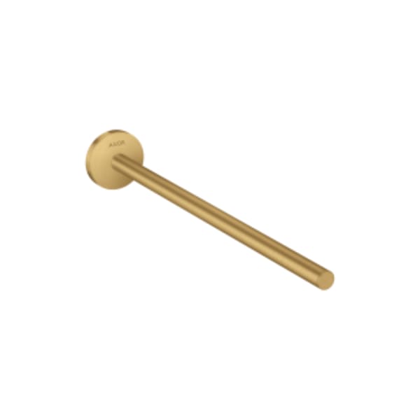 AXOR Universal Circular Towel Bar, 14" in Brushed Gold Optic