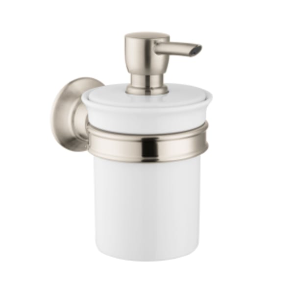 AXOR Montreux Soap Dispenser in Brushed Nickel