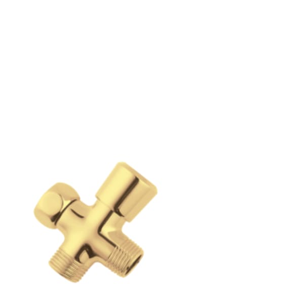 hansgrohe Inversa Diverter in Polished Brass