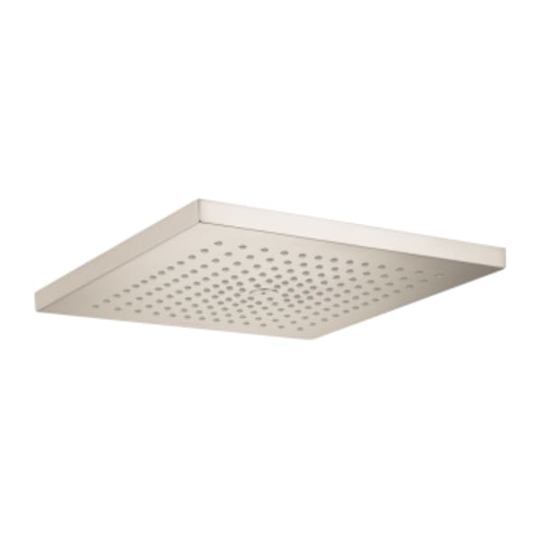 hansgrohe Raindance E Showerhead 300 1-Jet, 1.8 GPM in Brushed Nickel