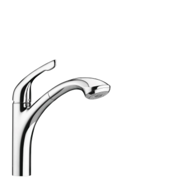 hansgrohe Allegro E Kitchen Faucet, 2-Spray Pull-Out, 1.75 GPM in Chrome