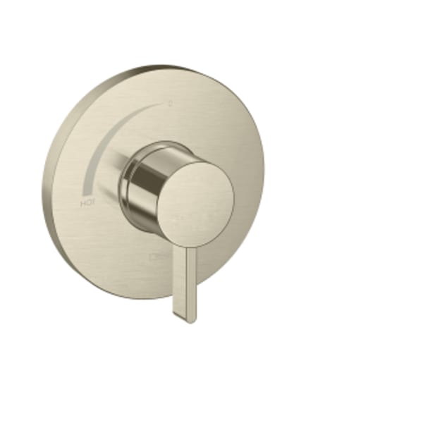 hansgrohe Ecostat S Pressure Balance Trim in Brushed Nickel