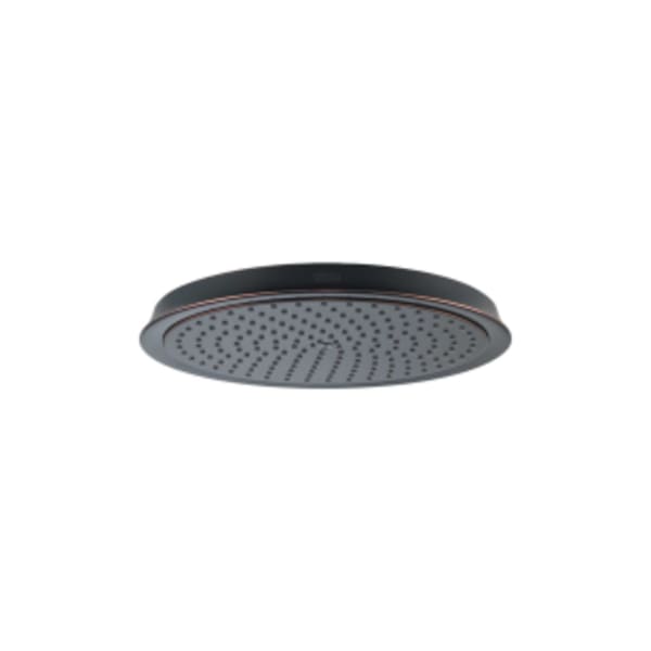 hansgrohe Raindance Classic Showerhead 240 1-Jet PowderRain, 1.75 GPM in Rubbed Bronze