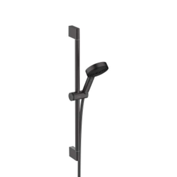 hansgrohe Pulsify S Wallbar Set 105 3-Jet 26", 1.75 GPM in Matte Black