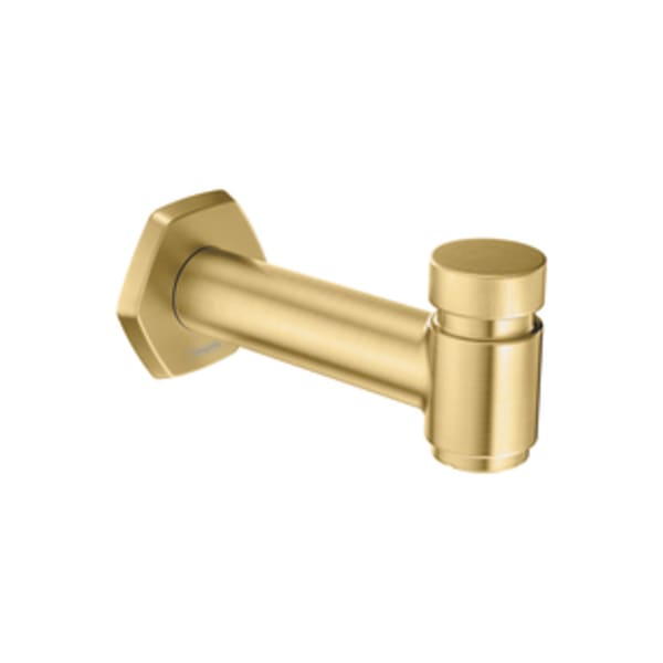 hansgrohe Locarno Tub Spout with Diverter in Brushed Gold Optic