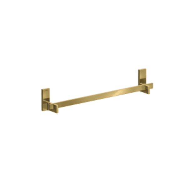 AXOR Universal Rectangular Towel Bar, 24" in Polished Gold Optic