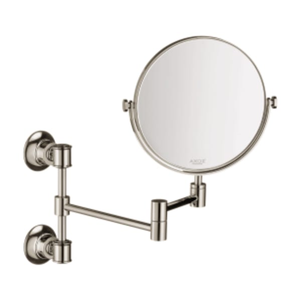 AXOR Montreux Shaving Mirror in Polished Nickel