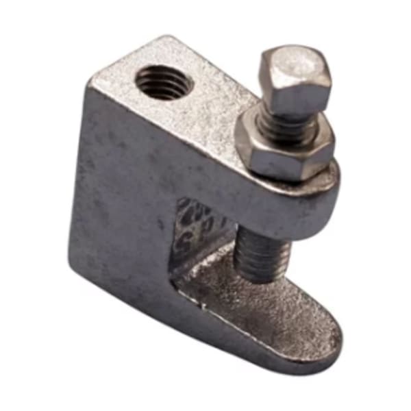 300 Universal Beam Clamp, Plain, 3/8" Rod, 3/4" Max (19.1 mm Max) Flange
