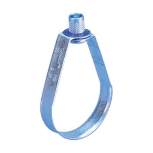 115 Standard Duty Loop Hanger, 4" Pipe, 100 DN, 4.5" (114 mm) OD, 3/8" Rod