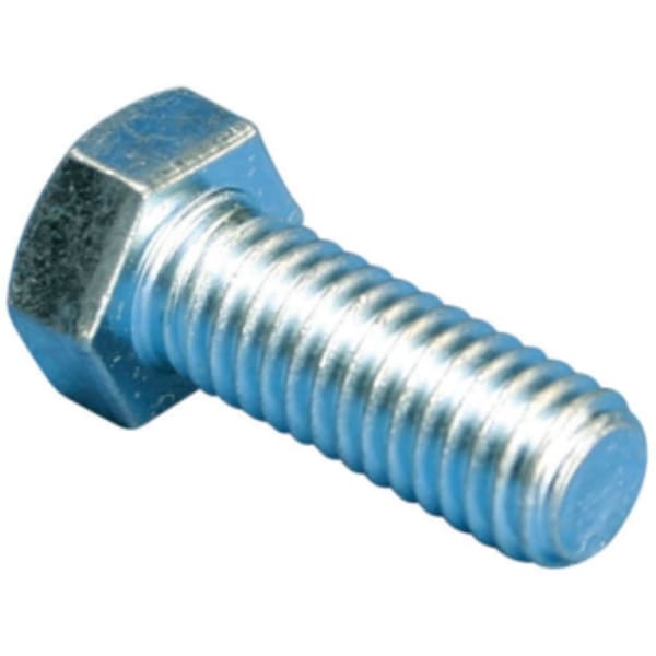 Hex Head Bolt, Steel, EG, 3/8" Screw, 1" (25.4 mm) Screw