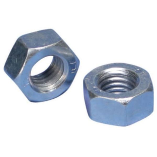 Hex Nut, Steel, EG, 3/8" Rod