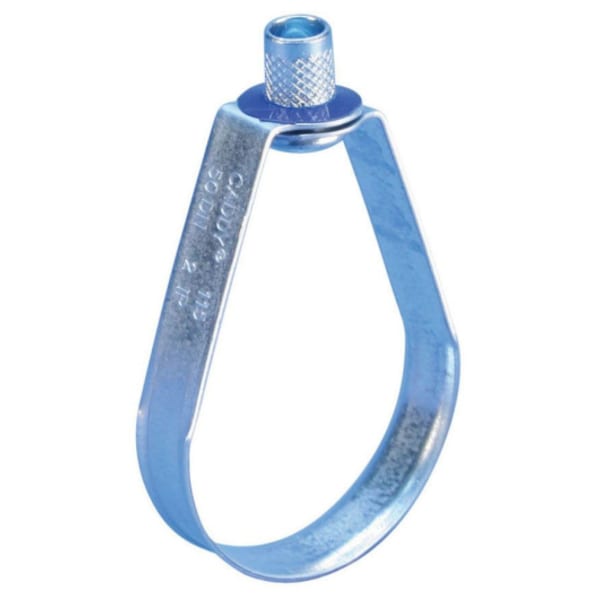 115 Standard Duty Loop Hanger, 3/4" Pipe, 1.05" (26.7 mm) OD, 3/8" Rod