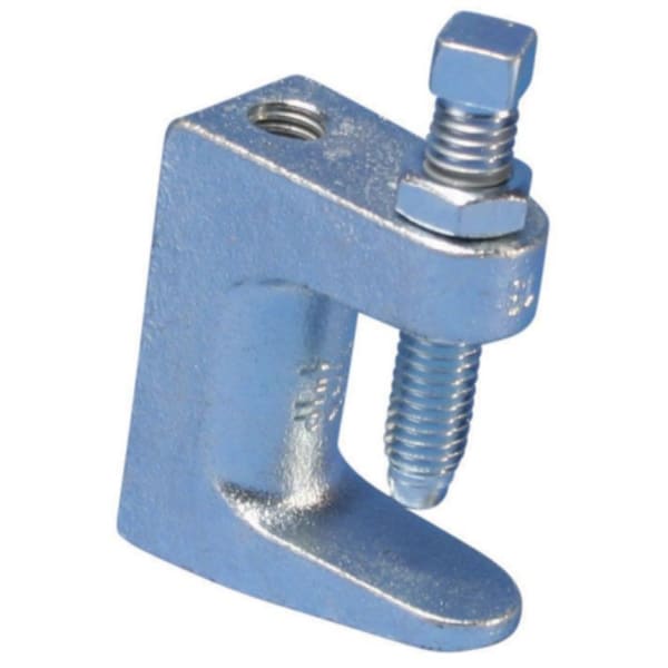 310 Universal Beam Clamp, Thick Flange, EG, 1/2" Rod, 1 1/4" Max (31.8 mm Max) Flange