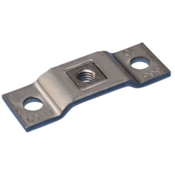 365 Steel Wall or Ceiling Plate, EG, 3/8" Rod