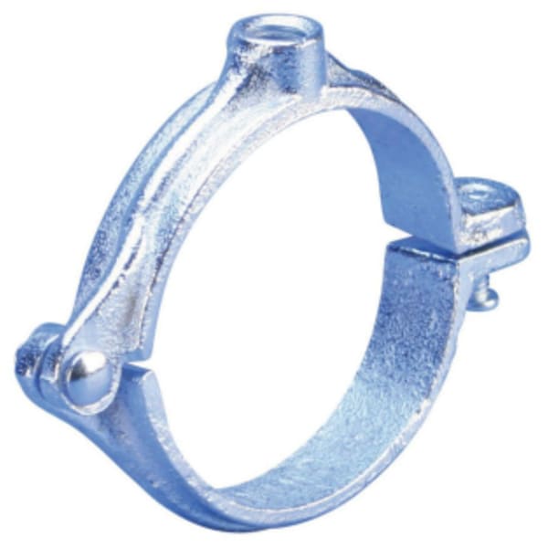 455 Malleable Split Ring Hanger, EG, 1" Pipe, 1.315" (33.4 mm) OD, 3/8" Rod