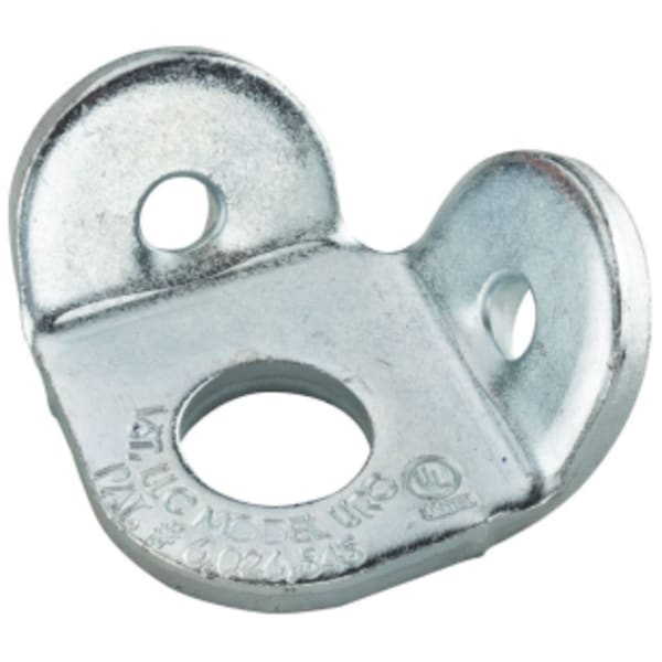 Universal Restraint Clip, Steel, EG, #12, #18, #36 Brace, 9/16" (14 mm) Hole