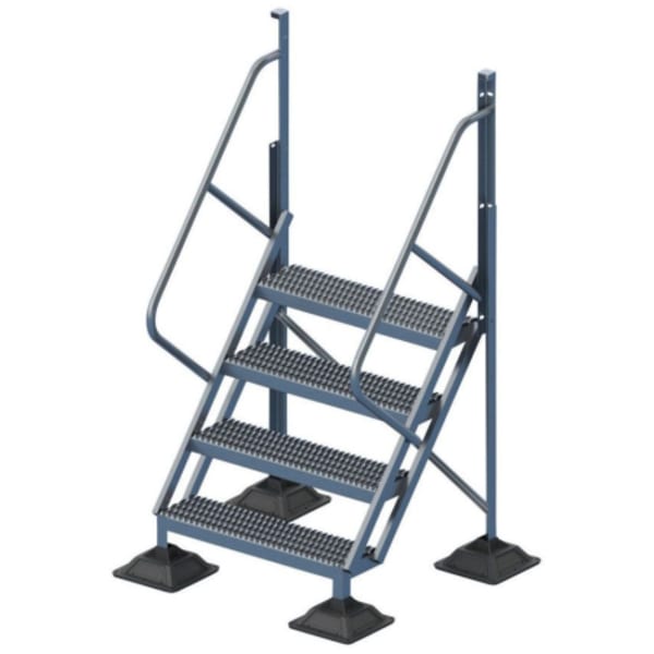 nVent CADDY Pyramid Crossover Ladder, 50 degree, 60" (1,524 mm) Walkway Height, 6 Steps