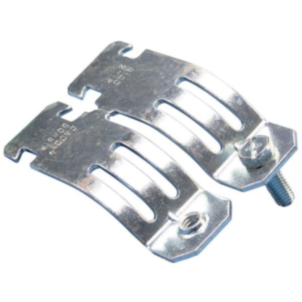 RIGD Single Piece Strut Clamp for Pipe/Rigid Conduit, Steel, EG, 1 1/2" Pipe, 1.9" (48.3 mm) OD