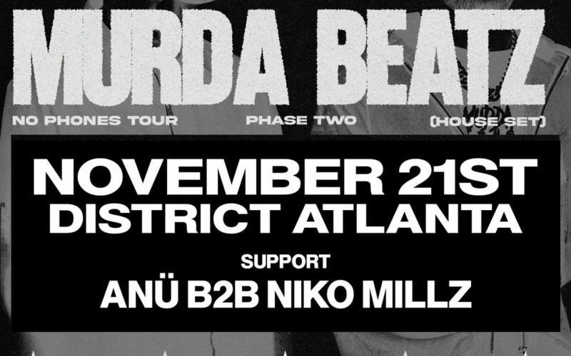 MURDA BEATZ NO PHONES TOUR PHASE TWO (HOUSE SET)