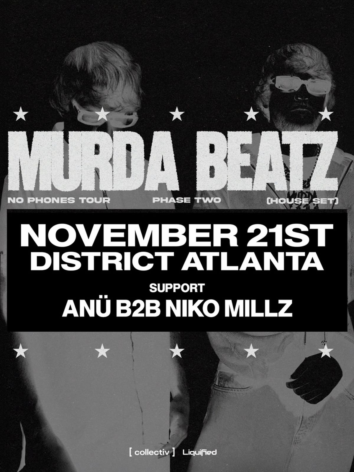 MURDA BEATZ NO PHONES TOUR PHASE TWO (HOUSE SET)