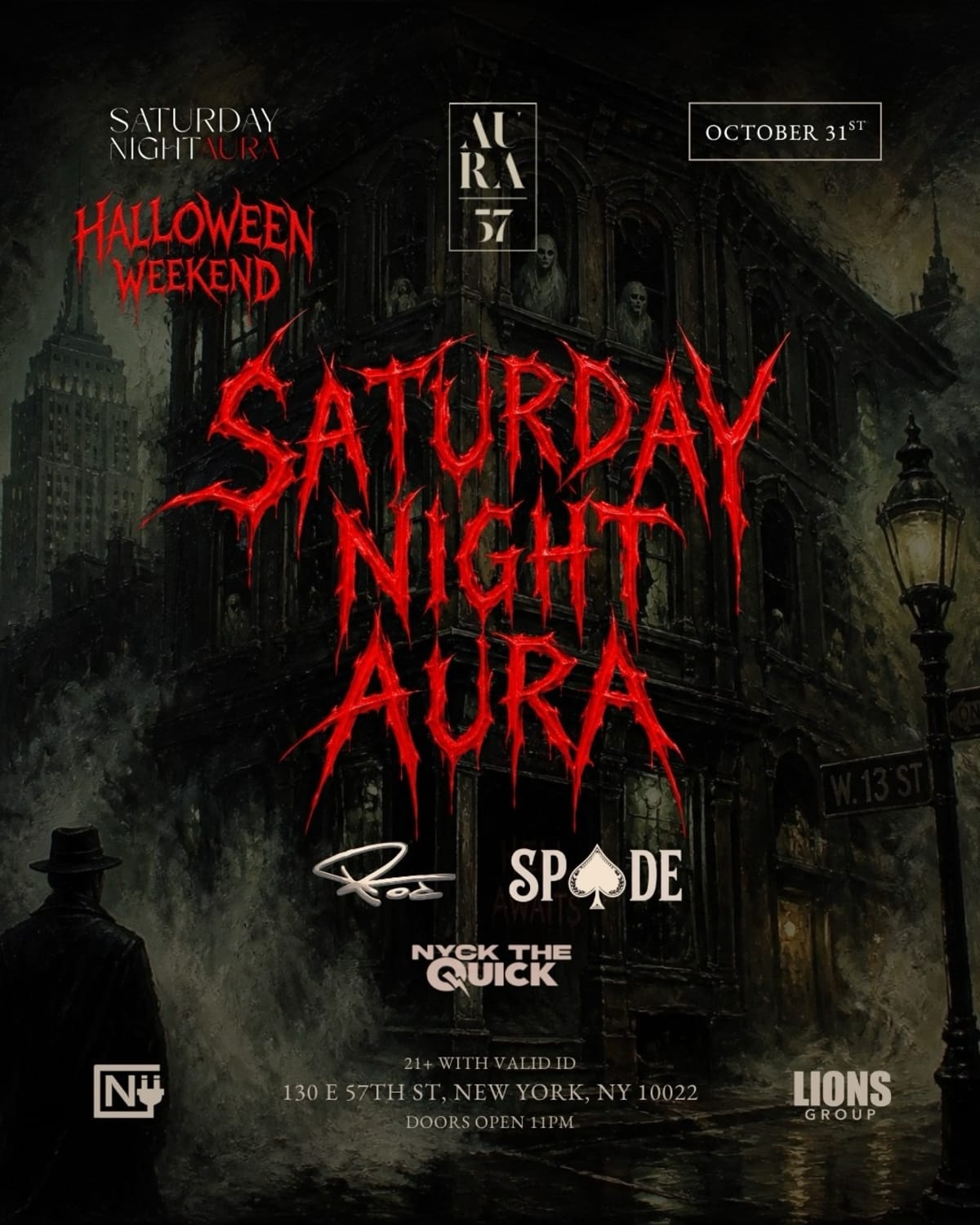 SATURDAY NIGHT AURA