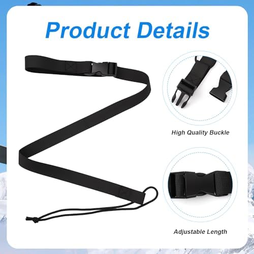 Vue 3 de Pcs Laisses De Snowboard