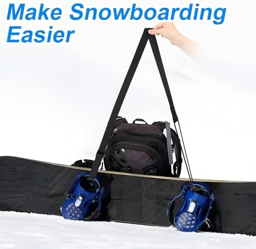 Vue 4 de Pcs Laisses De Snowboard