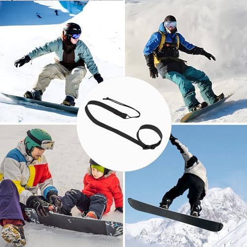 Vue 7 de Pcs Laisses De Snowboard