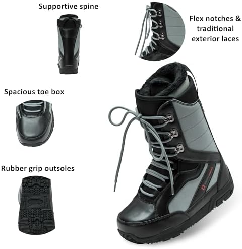 Vue 2 de Alpine Swiss Bottes De